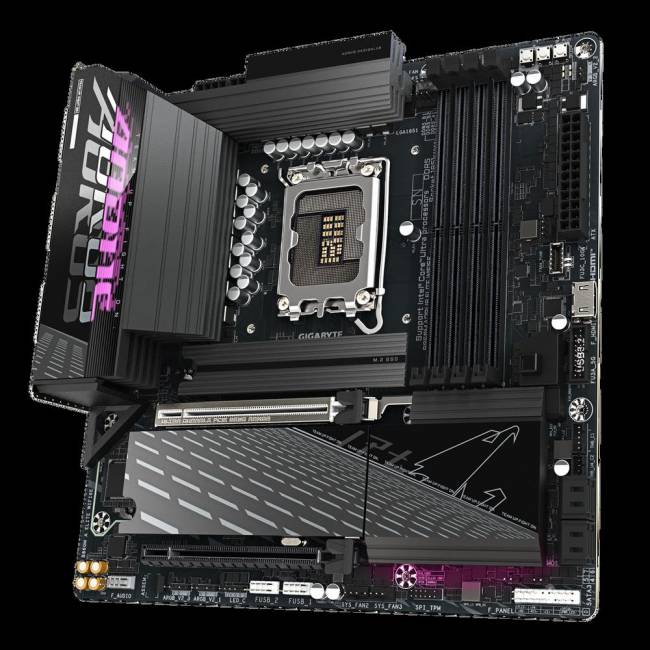Материнская плата Gigabyte B860M AORUS ELITE WIFI6E — для бизнеса и офиса Материнская плата Gigabyte B860M AORUS ELITE WIFI6E — для бизнеса и офиса