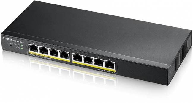 Коммутатор Коммутатор ZyXEL GS1915-8EP-EU0101F — для бизнеса и офиса Коммутатор Коммутатор ZyXEL GS1915-8EP-EU0101F — для бизнеса и офиса