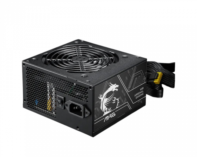 Блок питания ПК MSI MAG A750BN PCIE5 II 306-7ZPSX11-CE0 — для бизнеса и офиса Блок питания ПК MSI MAG A750BN PCIE5 II 306-7ZPSX11-CE0 — для бизнеса и офиса