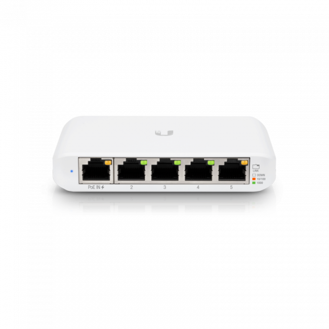 Коммутатор Ubiquiti USW-Flex-Mini — для бизнеса и офиса Коммутатор Ubiquiti USW-Flex-Mini — для бизнеса и офиса