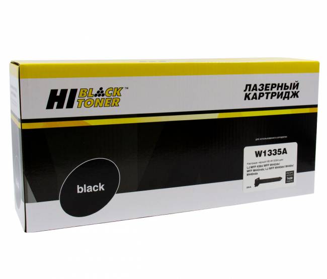 Тонер-картридж Hi-Black (HB-W1335A) для HP LaserJet M438/M442/M443, 7,4K — для бизнеса и офиса Тонер-картридж Hi-Black (HB-W1335A) для HP LaserJet M438/M442/M443, 7,4K — для бизнеса и офиса