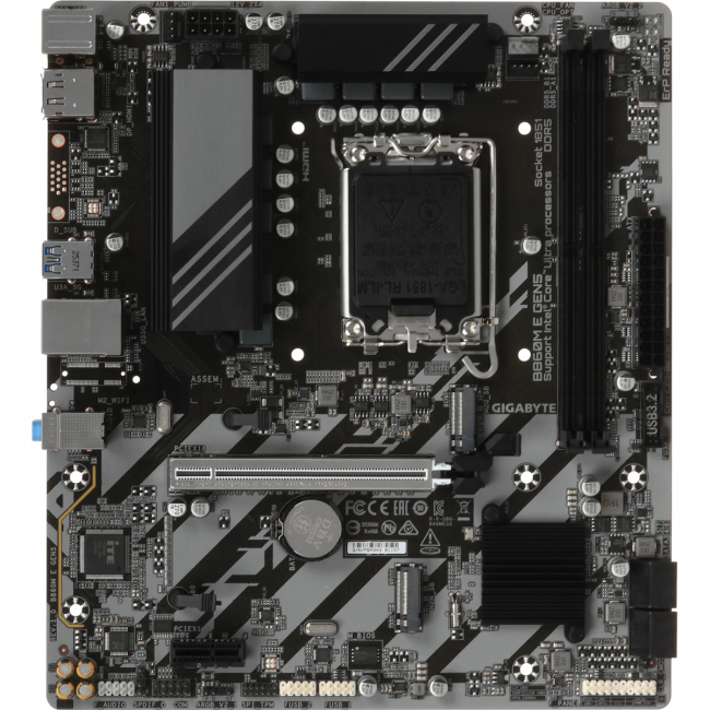 Материнская плата GIGABYTE B860M E GEN5 — для бизнеса и офиса Материнская плата GIGABYTE B860M E GEN5 — для бизнеса и офиса