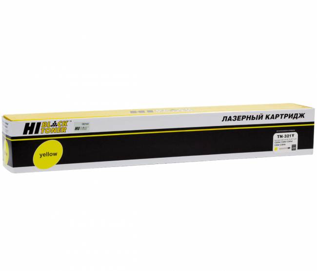Тонер-картридж Hi-Black (HB-TN-321Y) для Konica-Minolta bizhub C224/284/364, Y, 25K — для бизнеса и офиса Тонер-картридж Hi-Black (HB-TN-321Y) для Konica-Minolta bizhub C224/284/364, Y, 25K — для бизнеса и офиса