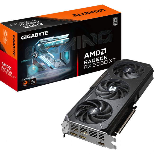 Видеокарта Gigabyte Radeon RX 9060 XT GAMING 16G (GV-R9060XTGAMING-16GD) — для бизнеса и офиса Видеокарта Gigabyte Radeon RX 9060 XT GAMING 16G (GV-R9060XTGAMING-16GD) — для бизнеса и офиса