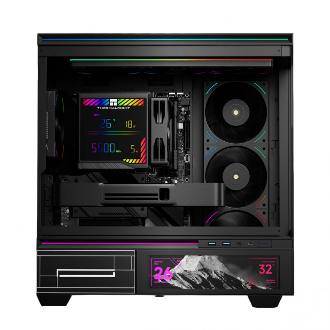 Кулер для процессора Thermalright Peerless Assassin 140 Digital Black — для бизнеса и офиса Кулер для процессора Thermalright Peerless Assassin 140 Digital Black — для бизнеса и офиса