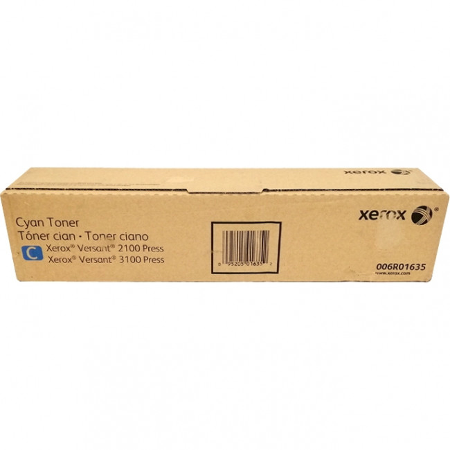 ТОНЕР Голубой VERSANT 2100 D, 55K Xerox 006R01635 — для бизнеса и офиса