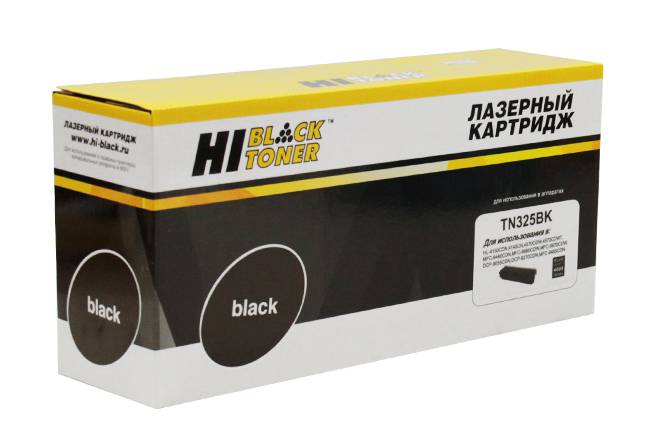 Тонер-картридж Hi-Black (HB-TN-325Bk) для Brother HL-4150CDN/4140CN/4570CDW, Bk, 4K — для бизнеса и офиса Тонер-картридж Hi-Black (HB-TN-325Bk) для Brother HL-4150CDN/4140CN/4570CDW, Bk, 4K — для бизнеса и офиса