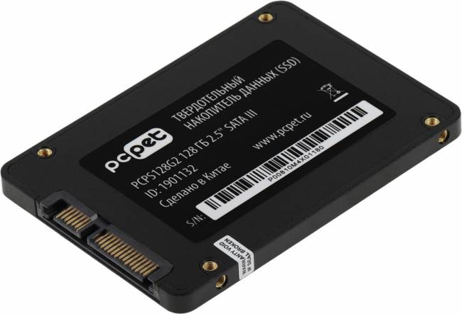 Накопитель SSD PC PET PCPS128G2 — для бизнеса и офиса Накопитель SSD PC PET PCPS128G2 — для бизнеса и офиса