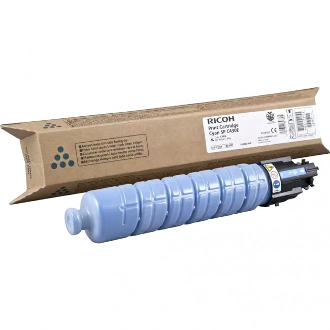 Тонер-картридж тип SP C430E голубой Ricoh SP C430E (821280) — для бизнеса и офиса