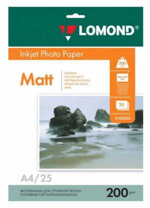 Фотобумага Lomond 0102052