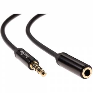 Кабель удлинит 3.5 Jack (M) - 3.5 Jack (F), 1м Telecom PRO <TAV7179M-1M> Кабель-переходник Telecom Jack 3.5 mm M/Jack 3.5 mm F (TAV7179M-1M)