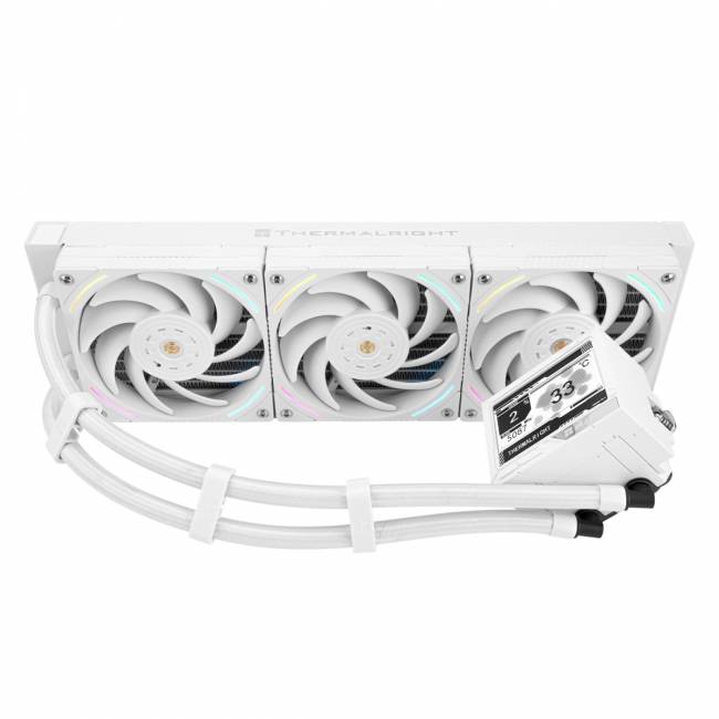 Водяное охлаждение для процессора Thermalright Mjolnir Vision 360 White — для бизнеса и офиса Водяное охлаждение для процессора Thermalright Mjolnir Vision 360 White — для бизнеса и офиса