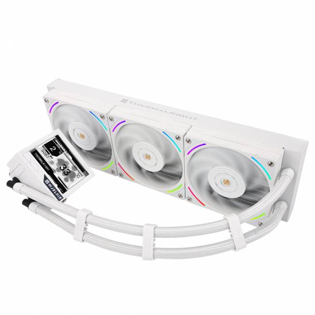 Водяное охлаждение для процессора Thermalright Mjolnir Vision 360 White — для бизнеса и офиса Водяное охлаждение для процессора Thermalright Mjolnir Vision 360 White — для бизнеса и офиса