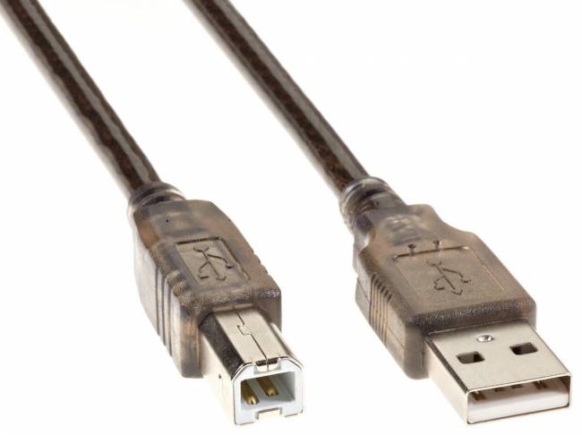Кабель USB2.0 AM/BM 5m прозрачная изоляция Telecom (VUS6900T-5M) Telecom USB 2.0 Type-AM - USB 2.0 Type-BM 5м — для бизнеса и офиса