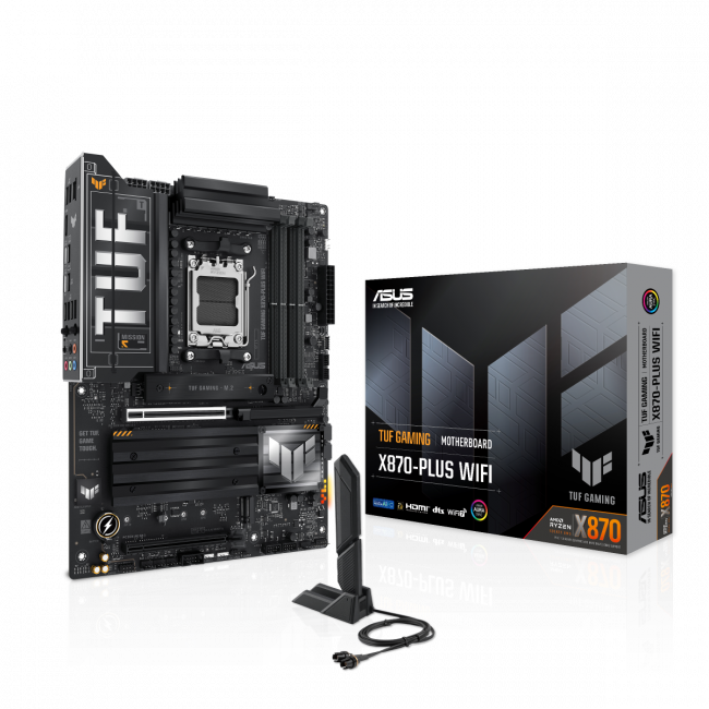 Материнская плата ASUS TUF GAMING X870-PLUS WIFI (90MB1IU0-M0EAY0) — для бизнеса и офиса Материнская плата ASUS TUF GAMING X870-PLUS WIFI (90MB1IU0-M0EAY0) — для бизнеса и офиса
