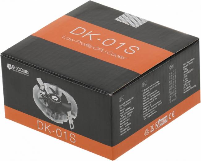 Кулер ID-COOLING DK-01S — для бизнеса и офиса Кулер ID-COOLING DK-01S — для бизнеса и офиса