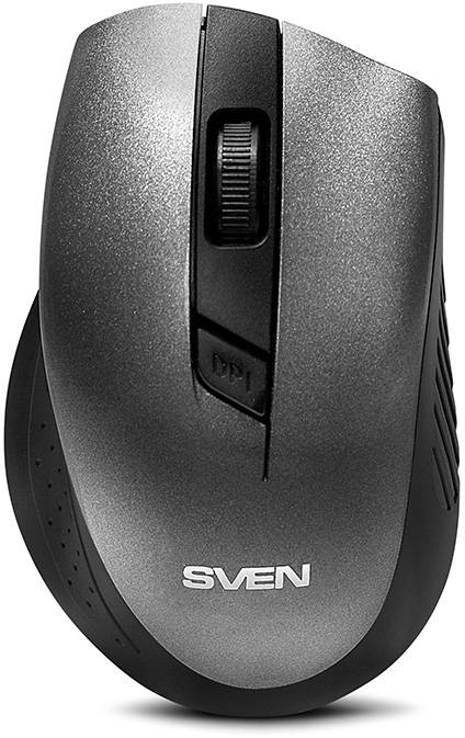 Беспроводная мышь SVEN RX-325 Wireless серая SVEN RX-325 серый — для бизнеса и офиса