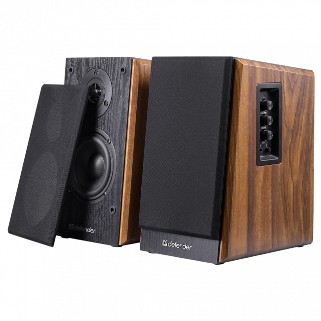 Defender Акустическая 2.0 система Aurora S50 BT 50Вт, bluetooth, 230В Defender 65151 — для бизнеса и офиса Defender Акустическая 2.0 система Aurora S50 BT 50Вт, bluetooth, 230В Defender 65151 — для бизнеса и офиса