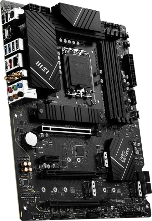 Материнская плата MSI PRO Z790-P WIFI — для бизнеса и офиса Материнская плата MSI PRO Z790-P WIFI — для бизнеса и офиса