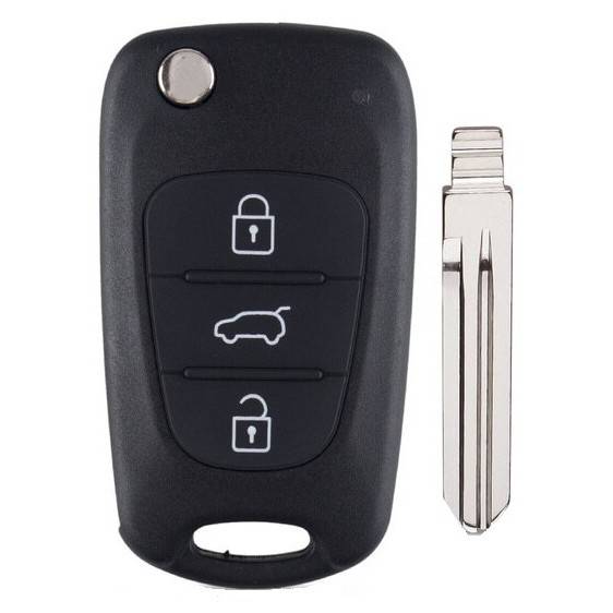 Корпус выкидного ключа HYUNDAI 3 кнопки HY-11D HYN14R, с лого — для бизнеса и офиса Корпус выкидного ключа HYUNDAI 3 кнопки HY-11D HYN14R, с лого — для бизнеса и офиса
