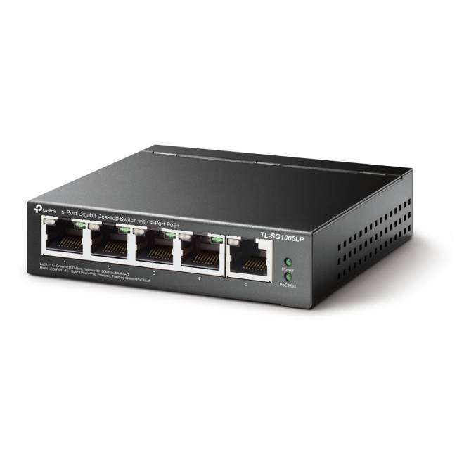 Коммутатор TP-Link TL-SG1005LP — для бизнеса и офиса Коммутатор TP-Link TL-SG1005LP — для бизнеса и офиса