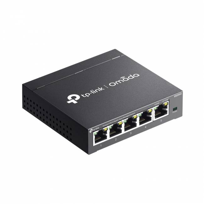 Коммутатор TP-Link ES205G — для бизнеса и офиса Коммутатор TP-Link ES205G — для бизнеса и офиса