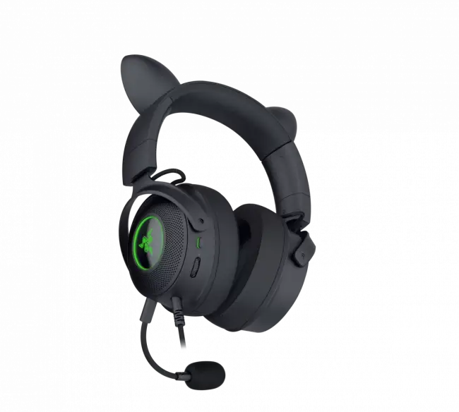 Гарнитура Razer Kraken Kitty Ed. V2 Pro - Black Headset Razer RZ04-04510100-R3M1 — для бизнеса и офиса Гарнитура Razer Kraken Kitty Ed. V2 Pro - Black Headset Razer RZ04-04510100-R3M1 — для бизнеса и офиса