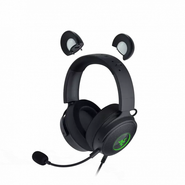 Гарнитура Razer Kraken Kitty Ed. V2 Pro - Black Headset Razer RZ04-04510100-R3M1 — для бизнеса и офиса Гарнитура Razer Kraken Kitty Ed. V2 Pro - Black Headset Razer RZ04-04510100-R3M1 — для бизнеса и офиса