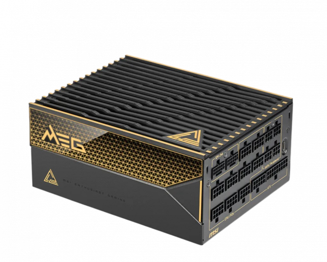 Блок питания ПК MSI MEG Ai1600T PCIE5 306-7ZPEX11-CE0 — для бизнеса и офиса Блок питания ПК MSI MEG Ai1600T PCIE5 306-7ZPEX11-CE0 — для бизнеса и офиса