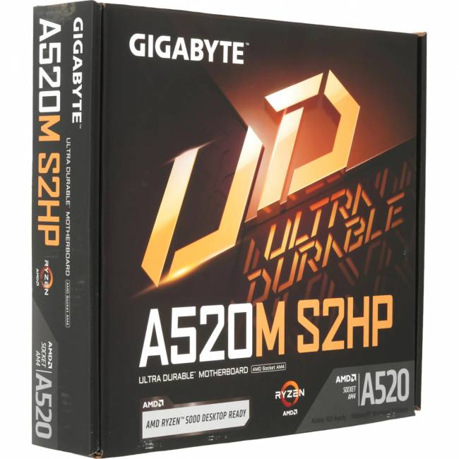 Материнская плата GIGABYTE A520M S2HP — для бизнеса и офиса Материнская плата GIGABYTE A520M S2HP — для бизнеса и офиса