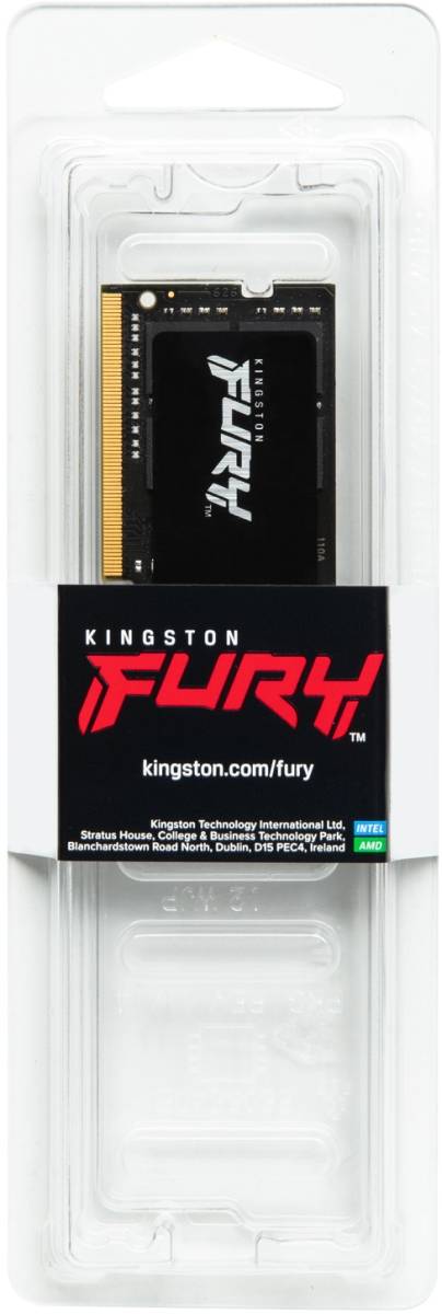 Память оперативная Kingston FURY Impact KF318LS11IB/8 — для бизнеса и офиса Память оперативная Kingston FURY Impact KF318LS11IB/8 — для бизнеса и офиса