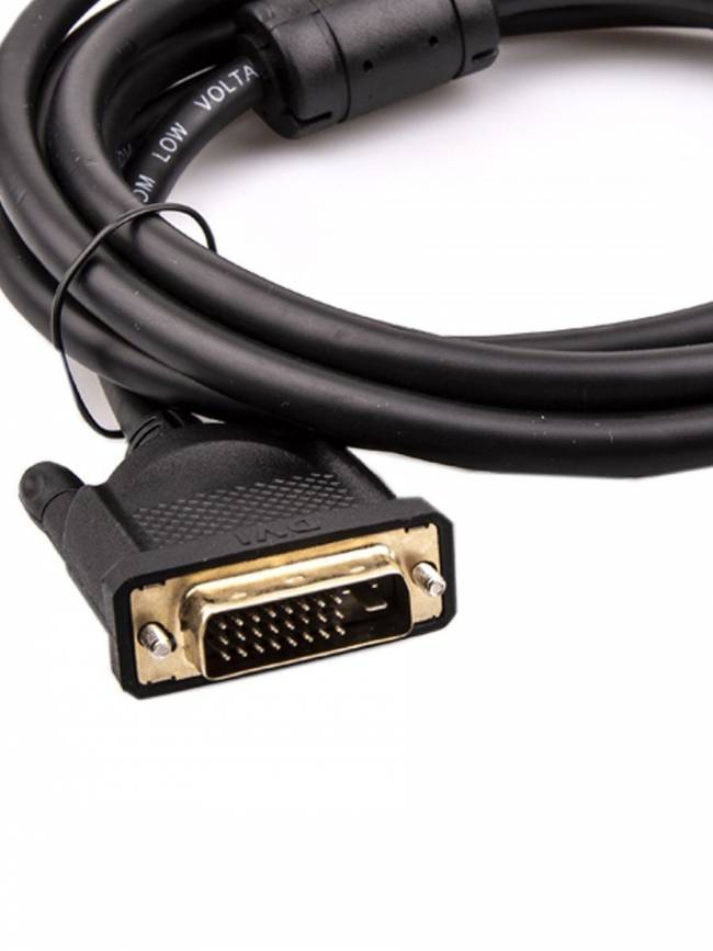 Кабель HDMI AM/DVI(24+1)M, 3м, CU, 1080P@60Hz, 2F, VCOM <CG484G-3M> VCOM HDMI (m) - DVI-D (m) — для бизнеса и офиса Кабель HDMI AM/DVI(24+1)M, 3м, CU, 1080P@60Hz, 2F, VCOM <CG484G-3M> VCOM HDMI (m) - DVI-D (m) — для бизнеса и офиса