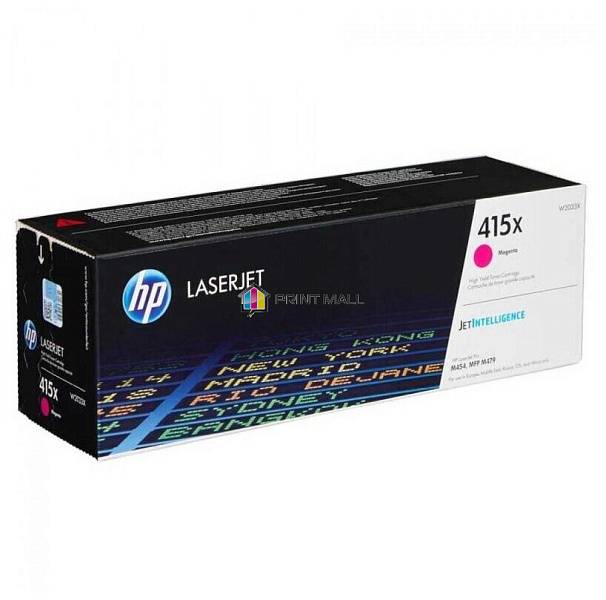 Тонер-картридж 415X для HP LJ M454/MFP M479, 6К (O) малиновый W2033X — для бизнеса и офиса Тонер-картридж 415X для HP LJ M454/MFP M479, 6К (O) малиновый W2033X — для бизнеса и офиса
