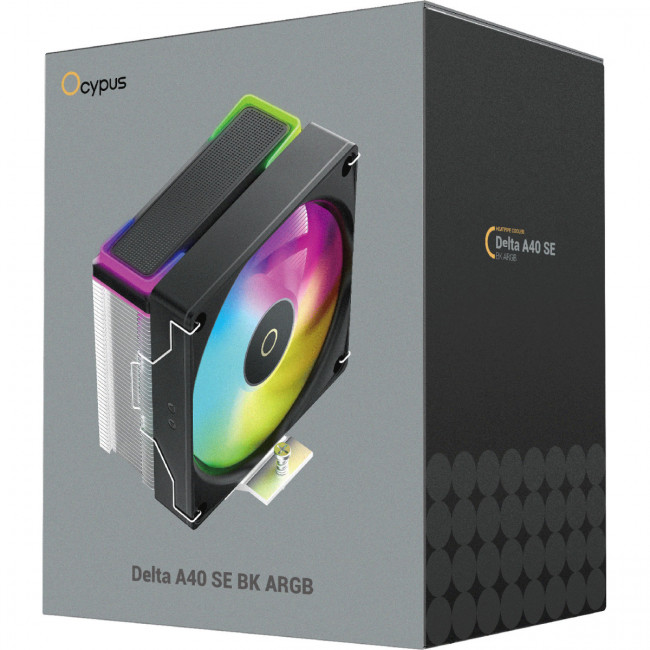 Кулер для процессора Ocypus Delta-A40-BK1AAWN00S-GL — для бизнеса и офиса