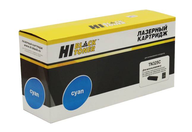 Тонер-картридж Hi-Black (HB-TN-325C) для Brother HL-4150CDN/4140CN/4570CDW, C, 3,5K — для бизнеса и офиса Тонер-картридж Hi-Black (HB-TN-325C) для Brother HL-4150CDN/4140CN/4570CDW, C, 3,5K — для бизнеса и офиса