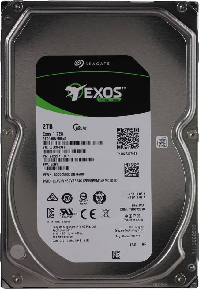 Жесткий диск Seagate ST2000NM004A — для бизнеса и офиса Жесткий диск Seagate ST2000NM004A — для бизнеса и офиса