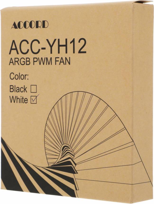Вентилятор для корпуса Accord ACC-YH12 ARGB WHITE — для бизнеса и офиса Вентилятор для корпуса Accord ACC-YH12 ARGB WHITE — для бизнеса и офиса