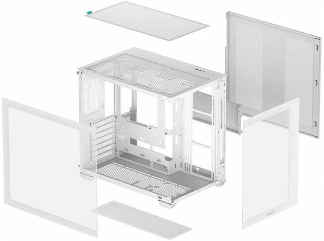 Корпус Deepcool R-CG530-WHNDA0-G-1 — для бизнеса и офиса Корпус Deepcool R-CG530-WHNDA0-G-1 — для бизнеса и офиса