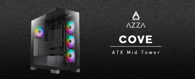 Корпус AZZA CSAZ-570B COVE — для бизнеса и офиса Корпус AZZA CSAZ-570B COVE — для бизнеса и офиса