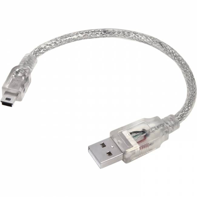 GCR Кабель 0.5m USB 2.0, AM/mini 5P, прозрачный, 28/28 AWG, экран, армированный, морозостойкий, GCR-UM1M5P-BB2S-0.5m Кабель Greenconnect 0.5 м (GCR-UM1M5P-BB2S-0.5m) — для бизнеса и офиса GCR Кабель 0.5m USB 2.0, AM/mini 5P, прозрачный, 28/28 AWG, экран, армированный, морозостойкий, GCR-UM1M5P-BB2S-0.5m Кабель Greenconnect 0.5 м (GCR-UM1M5P-BB2S-0.5m) — для бизнеса и офиса