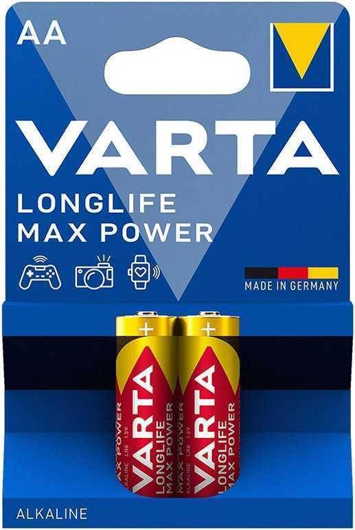 Батарейка Varta LONGLIFE MAX POWER (MAX TECH) LR6 AA BL2 Alkaline 1.5V (4706) (2/40/200) Батарейка Varta LONGLIFE MAX POWER (MAX TECH) LR6 AA BL2 Alkaline 1.5V (4706) (2/40/200) (04706101412) — для бизнеса и офиса Батарейка Varta LONGLIFE MAX POWER (MAX TECH) LR6 AA BL2 Alkaline 1.5V (4706) (2/40/200) Батарейка Varta LONGLIFE MAX POWER (MAX TECH) LR6 AA BL2 Alkaline 1.5V (4706) (2/40/200) (04706101412) — для бизнеса и офиса