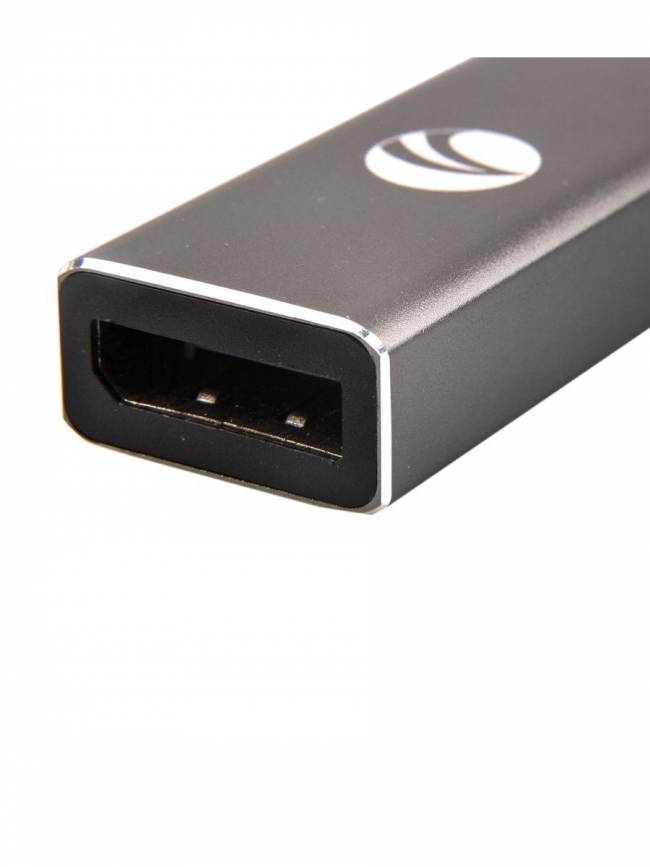 Aдаптер USB 3.1 Type-Cm --> DP(f) 4K@60Hz, Aluminum Shell, VCOM<CU422MB> VCOM USB 3.2 Type-C (m) - DisplayPort (f — для бизнеса и офиса Aдаптер USB 3.1 Type-Cm --> DP(f) 4K@60Hz, Aluminum Shell, VCOM<CU422MB> VCOM USB 3.2 Type-C (m) - DisplayPort (f — для бизнеса и офиса