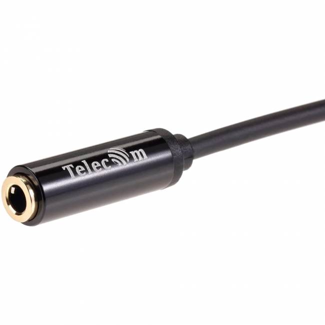 Кабель удлинит 3.5 Jack (M) - 3.5 Jack (F), 1.5м Telecom PRO <TAV7179M-1.5M> Кабель-переходник Telecom Jack 3.5 mm M/Jack 3.5 mm F (TAV7179M-1.5M) — для бизнеса и офиса Кабель удлинит 3.5 Jack (M) - 3.5 Jack (F), 1.5м Telecom PRO <TAV7179M-1.5M> Кабель-переходник Telecom Jack 3.5 mm M/Jack 3.5 mm F (TAV7179M-1.5M) — для бизнеса и офиса