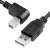 Greenconnect Кабель 0.5m USB 2.0, AM/BM угловой, черный, 28/28 AWG, экран, армированный, морозостойкий Greenconnect USB 2.0 Type-AM - USB 2.0 Type-BM 0.5м — для бизнеса и офиса Greenconnect Кабель 0.5m USB 2.0, AM/BM угловой, черный, 28/28 AWG, экран, армированный, морозостойкий Greenconnect USB 2.0 Type-AM - USB 2.0 Type-BM 0.5м — для бизнеса и офиса