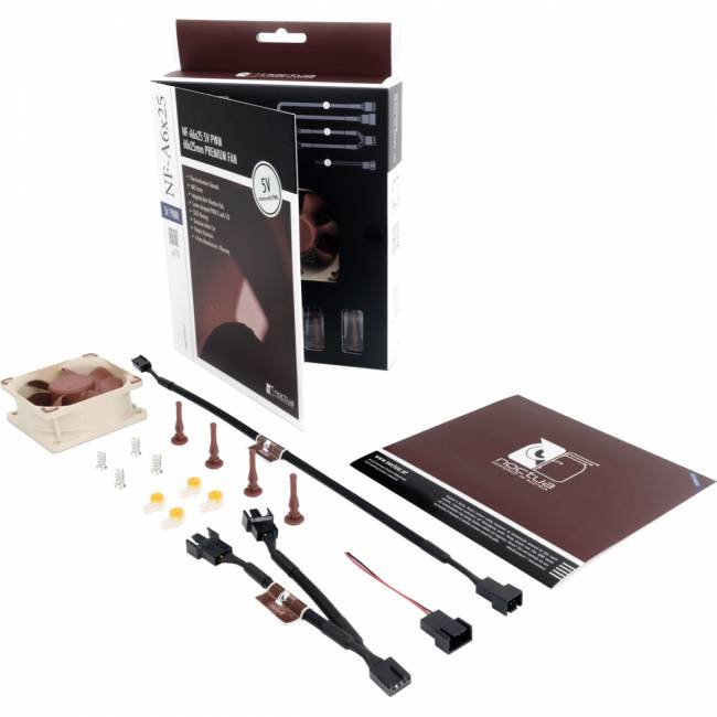 Кулер для корпуса Noctua NF-A6X25 5V PWM — для бизнеса и офиса Кулер для корпуса Noctua NF-A6X25 5V PWM — для бизнеса и офиса