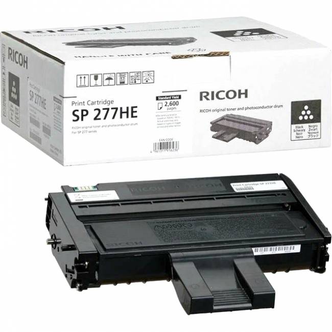 Принт-картридж SP 277HE Ricoh SP 277HE (408160) — для бизнеса и офиса Принт-картридж SP 277HE Ricoh SP 277HE (408160) — для бизнеса и офиса