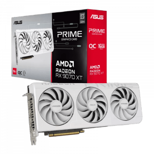 Видеокарта ASUS PRIME-RX9070XT-O16G-WHITE (90YV0L75-M0NA00)