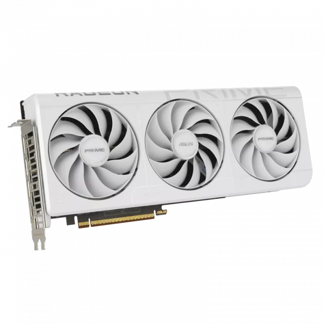 Видеокарта ASUS PRIME-RX9070XT-O16G-WHITE (90YV0L75-M0NA00) — для бизнеса и офиса Видеокарта ASUS PRIME-RX9070XT-O16G-WHITE (90YV0L75-M0NA00) — для бизнеса и офиса