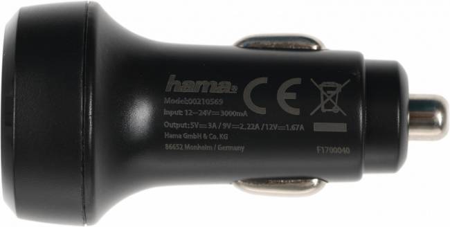 Автомобильное зар./устр. Hama 00210569 — для бизнеса и офиса