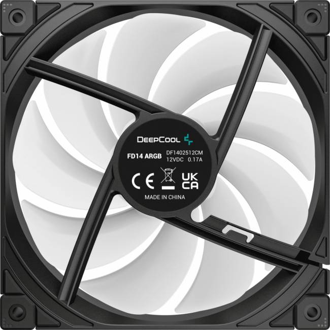 Вентилятор для корпуса Deepcool R-FD14-BKAPN1-G — для бизнеса и офиса Вентилятор для корпуса Deepcool R-FD14-BKAPN1-G — для бизнеса и офиса